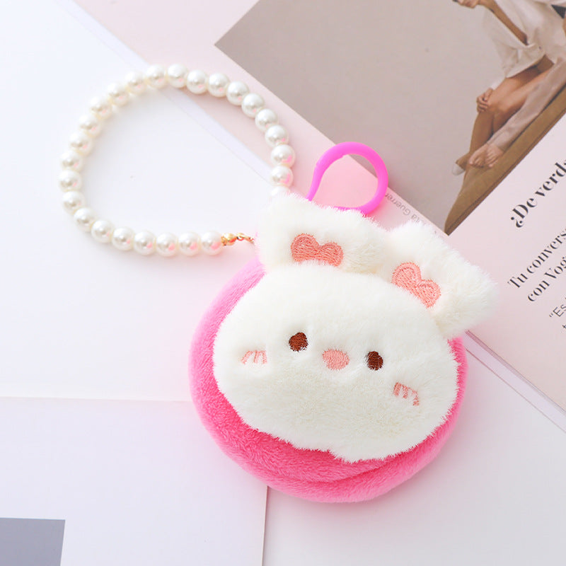 Wholesale Plush Rabbit Coin Purse Keychain